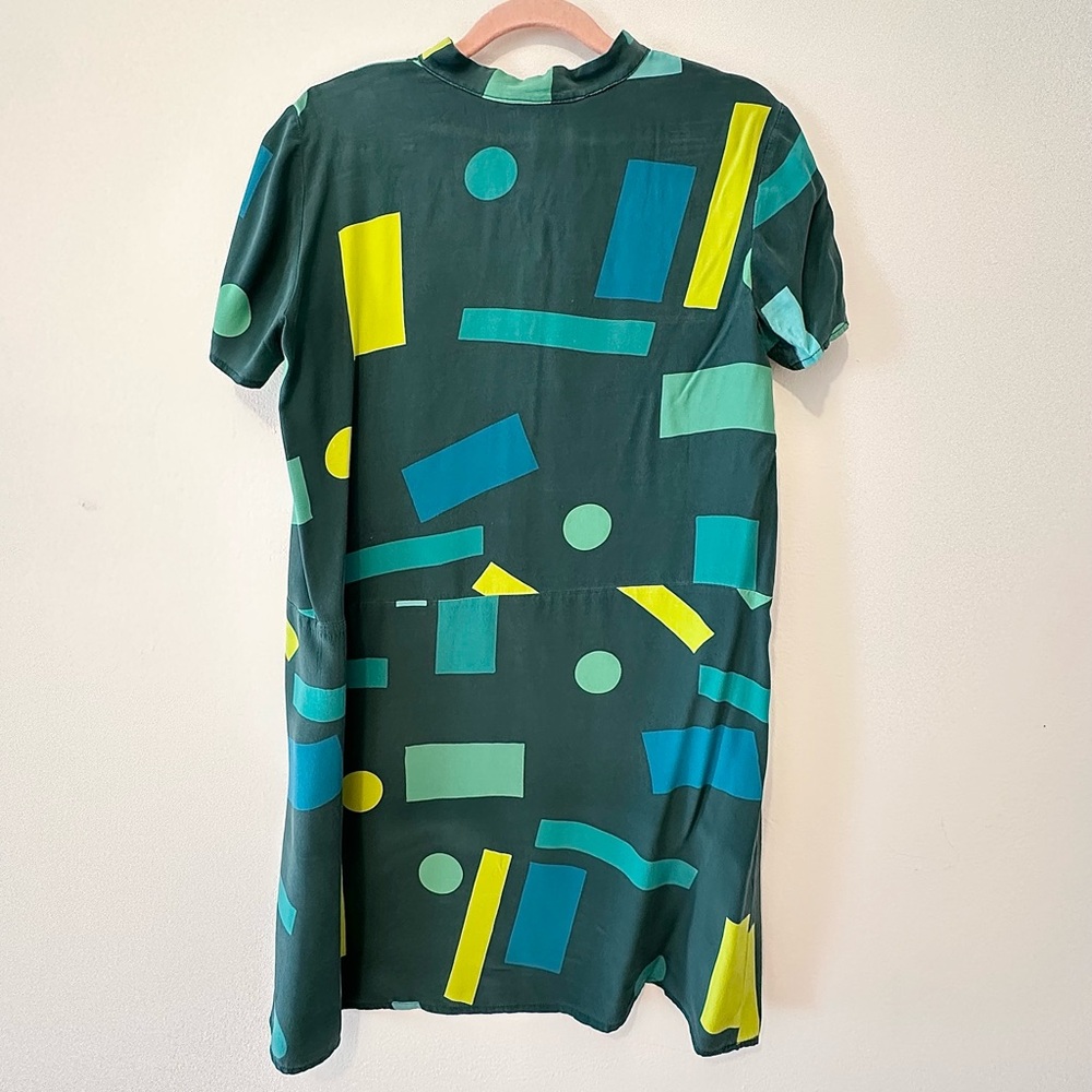 Dusen Dusen Silk Shapes mini dress - Picture 2 of 4